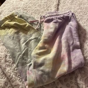 Tye dye sweatpants